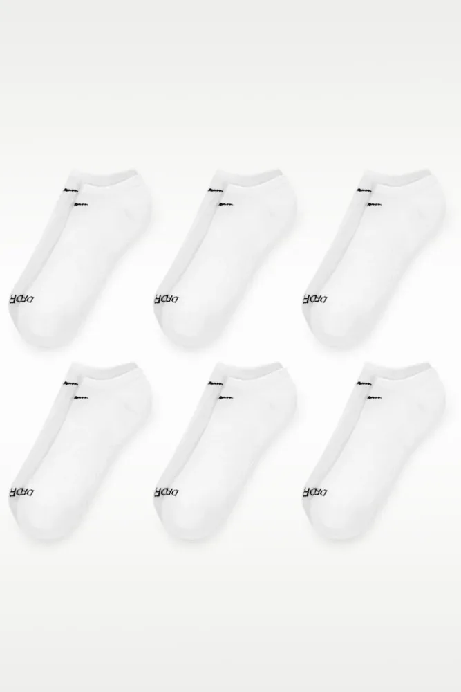 Nike Sechserpack Socken - White EU34-38