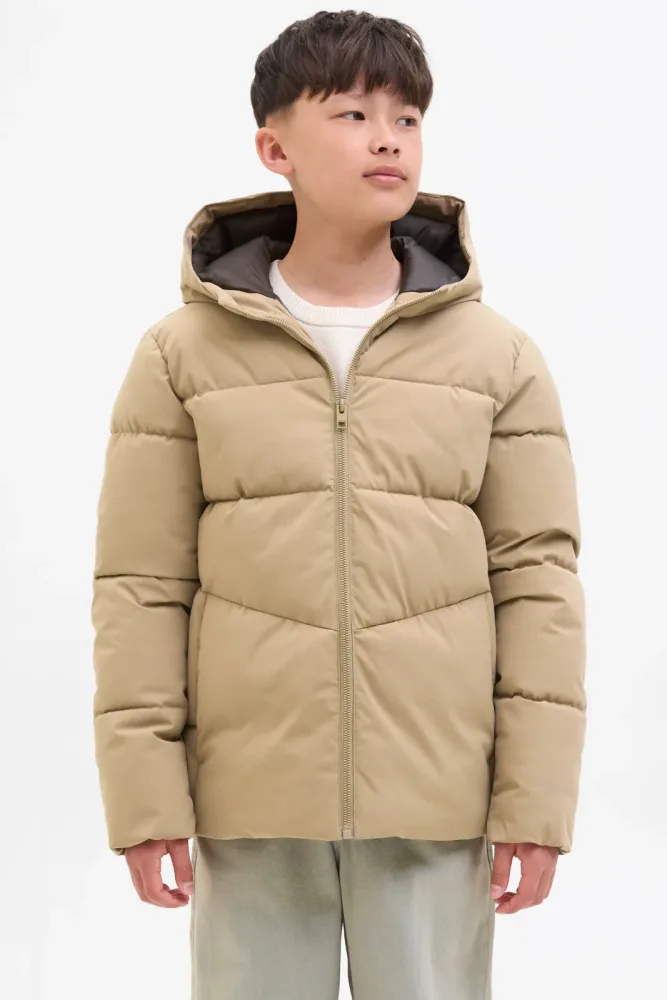 Jack & Jones Junior JJGLOBAL Pufferjacke - Elmwood 152 Kids