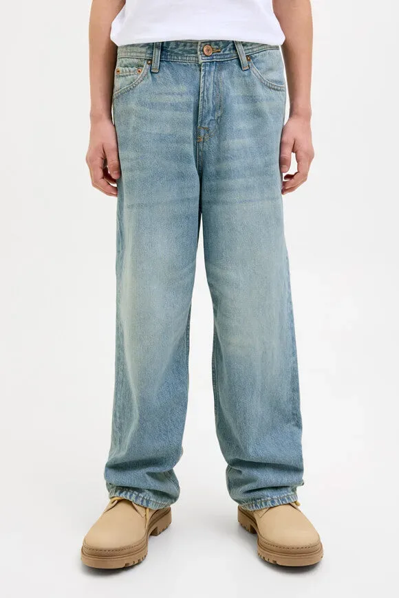 Jack & Jones Junior Alex Baggy Fit Jeans - Light Blue Denim 140 Kids