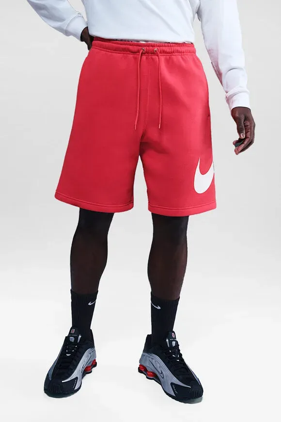 Nike Club Fleece Sweatshorts - University Red M Herren