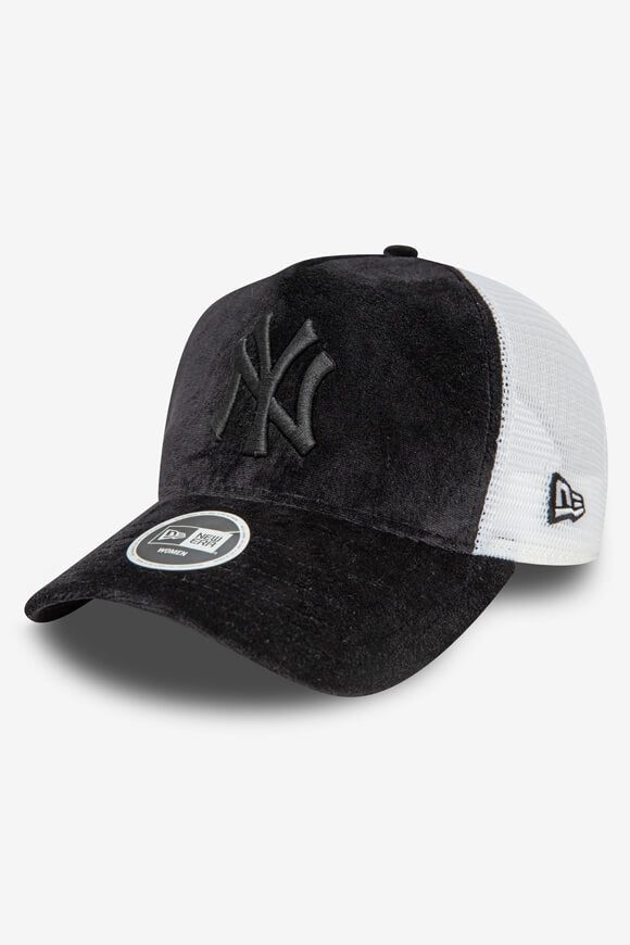New Era Trucker Sam Cap / Snapback - Black + White Einheitsgroesse Damen