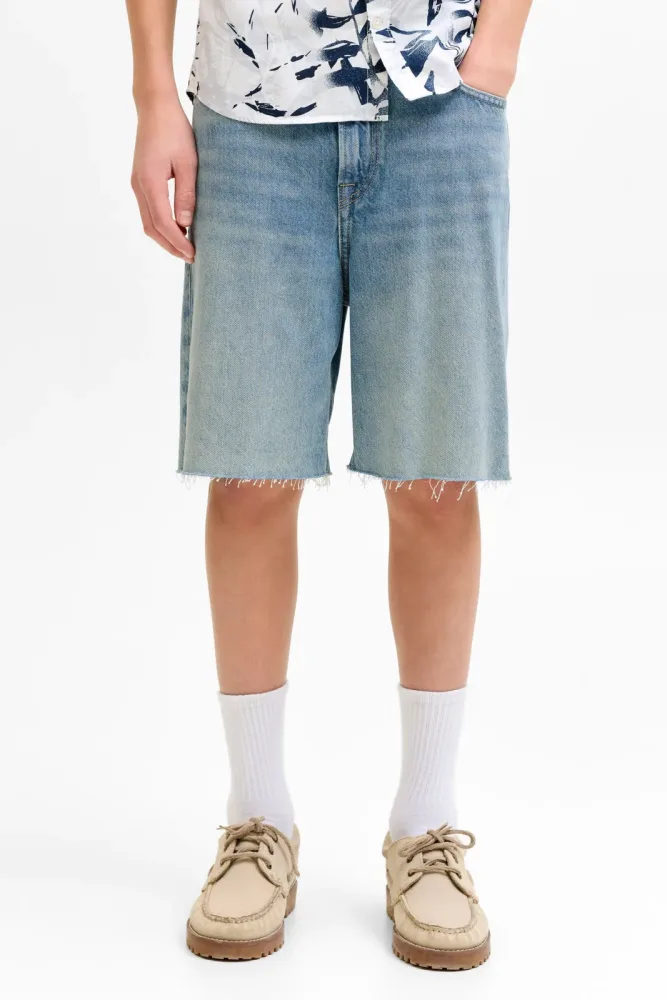 Jack & Jones Junior JJIALEX Jeansshorts - Blue Denim 146 Kids