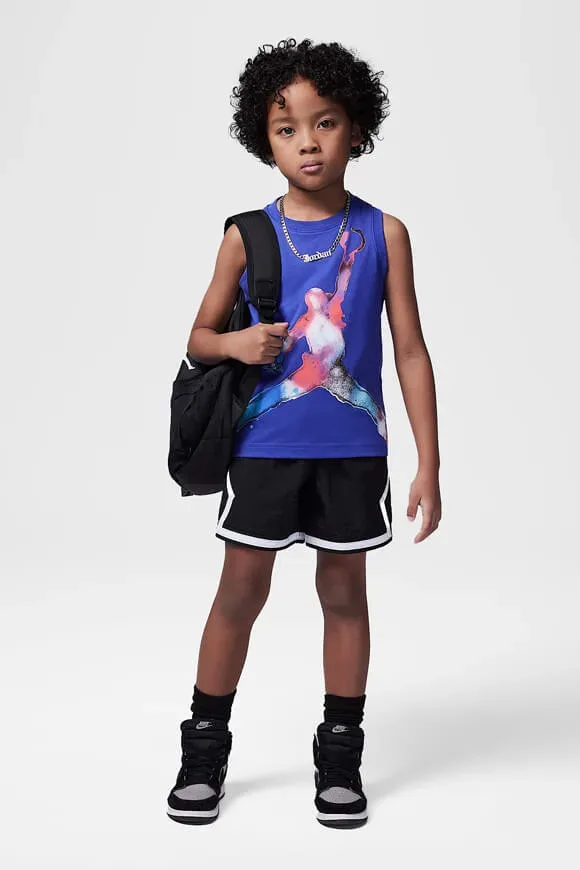 Jordan Kids-Set - Purple Comet + Black 7y