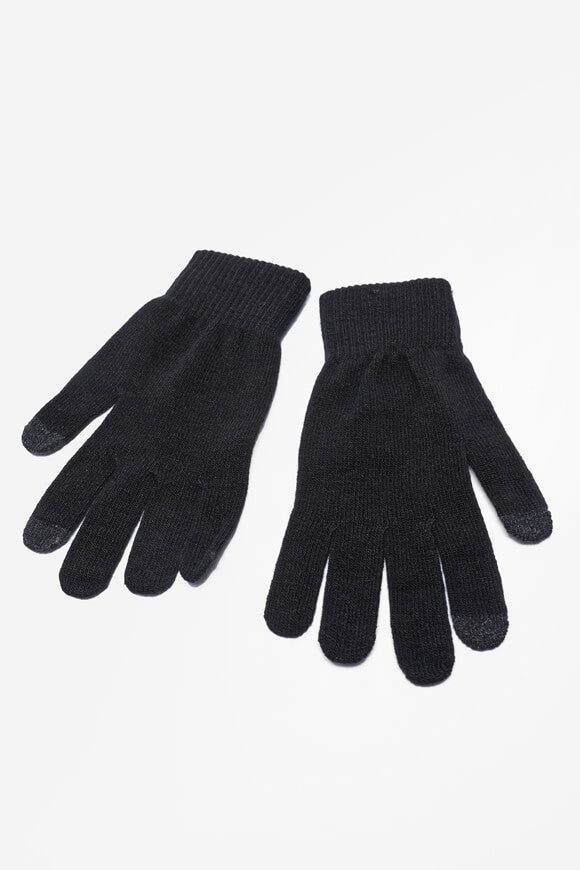 No Label Touchscreen Handschuhe - Schwarz Einheitsgroesse Damen