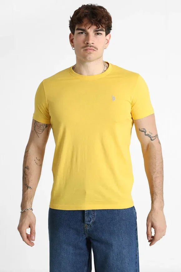 U.S. Polo Assn. Mick T-Shirt - Mustard M Herren