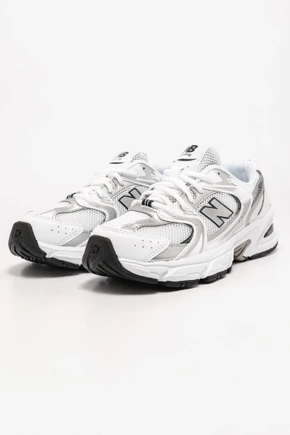 New Balance G530 Core Sneaker - White + Silver EU37.5 Kids