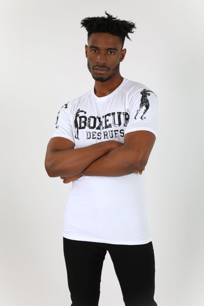Boxeur des Rues T-Shirt - Weiss XS Herren