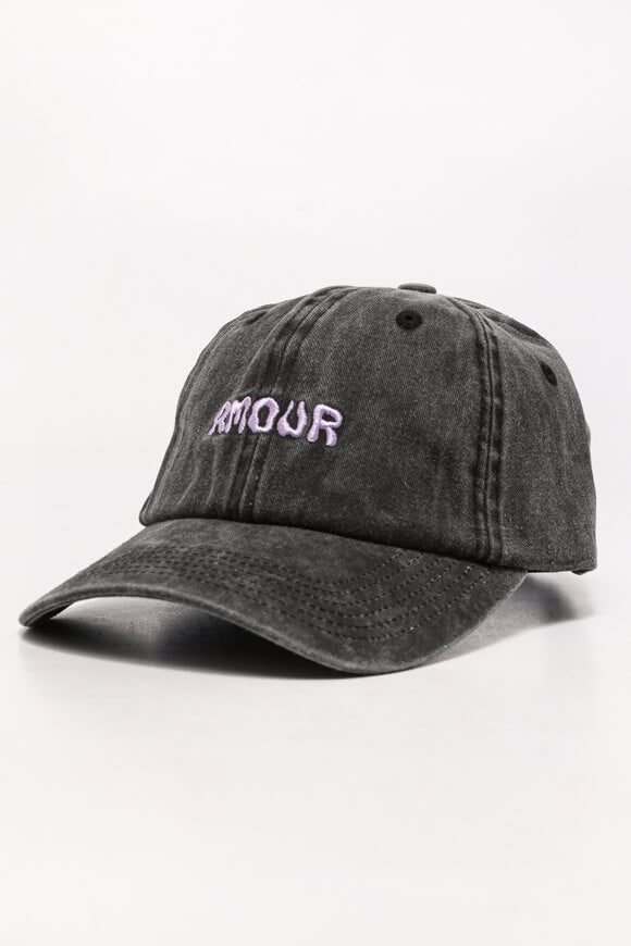 Pica Pica Strapback Cap - Washed Black Einheitsgroesse Damen