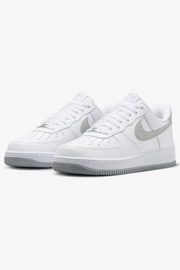 Nike Air Force 1 '07 Sneaker - White + Light Smoke Grey EU39 Herren