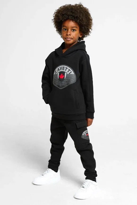 Zavetti Canada Botticini Kids-Set - Jet Black 7y