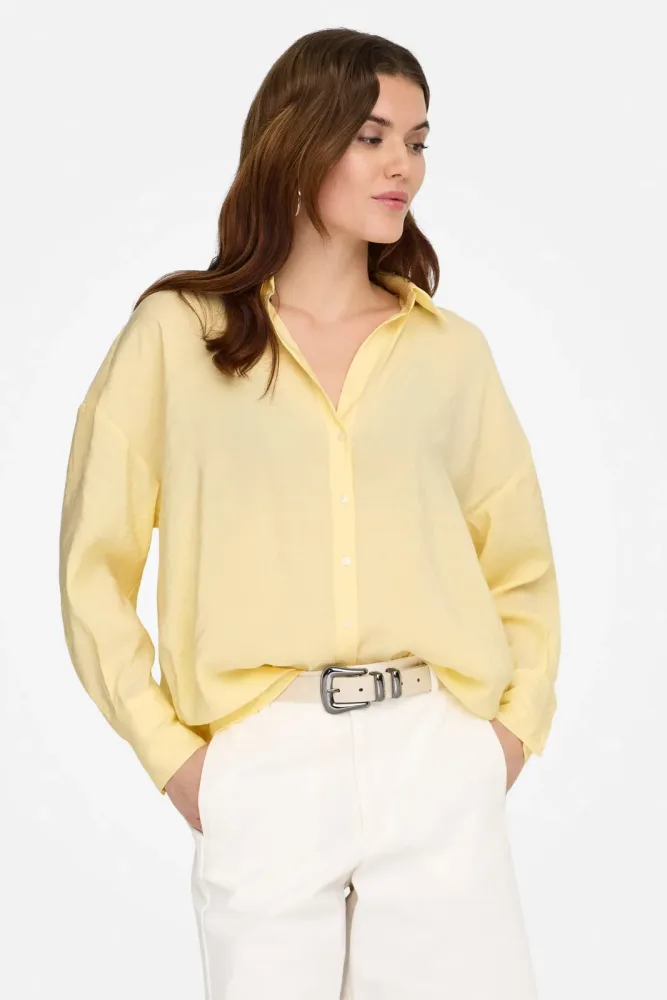 Only - Bluse, für Damen, Gelb Pastel, Größe M