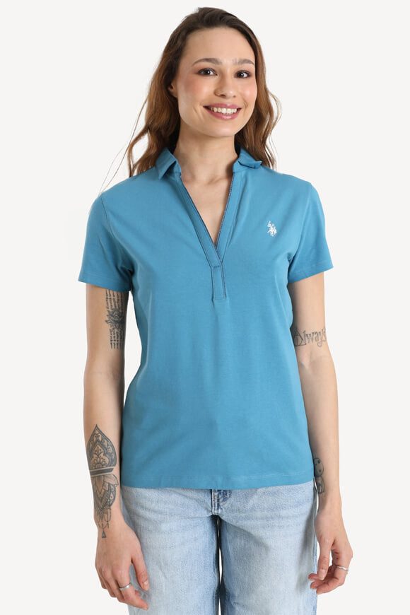 U.S. Polo Assn. Poloshirt - Blue S Damen