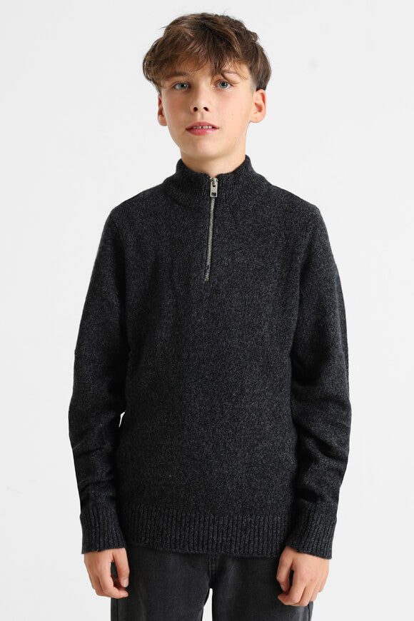 Jack & Jones Junior Strickpullover - Black Beauty Twist 164 Kids