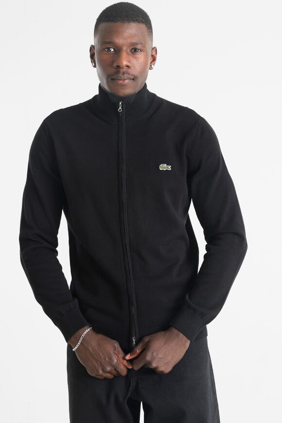 Lacoste - Cardigan, für Herren, Black, Größe M (T4)