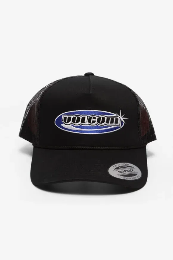 Volcom Road Tested Cheese Trucker Cap / Snapback - Black Einheitsgroesse Herren