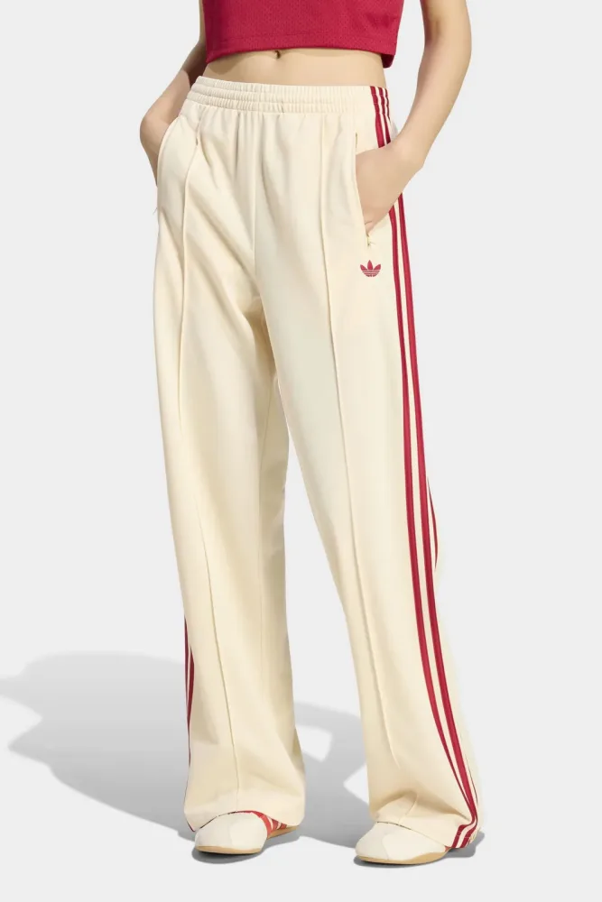 Adidas Originals Adicolor Classic Firebird Trainingshose - Warm Vanilla + Team Victory Red XXS Damen