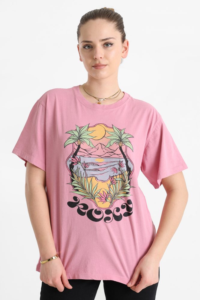 Roxy Oversize T-Shirt - Orchid Smoke M Damen