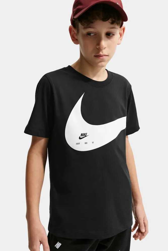 Nike Sportswear Club T-Shirt - Black L Kids
