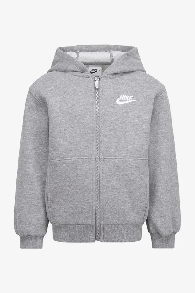 Nike Kids Kapuzensweatjacke - Grey Heather 7y