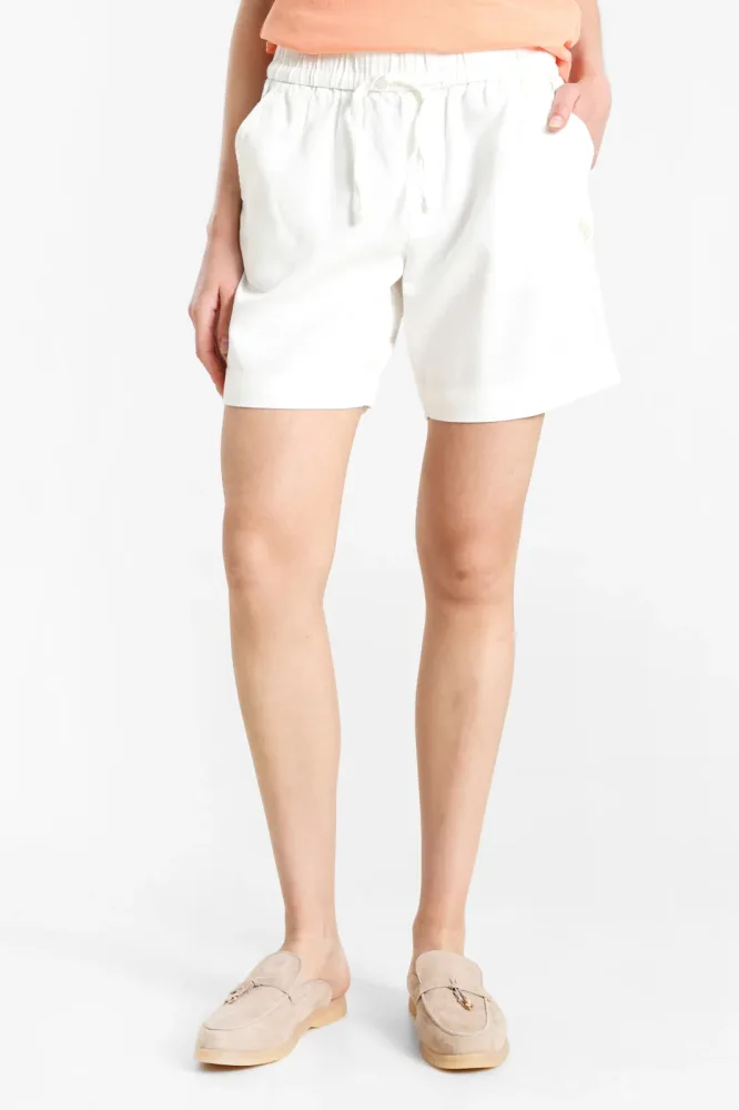 U.S. Polo Assn. Tera Stoffshorts - Offwhite 26 Damen