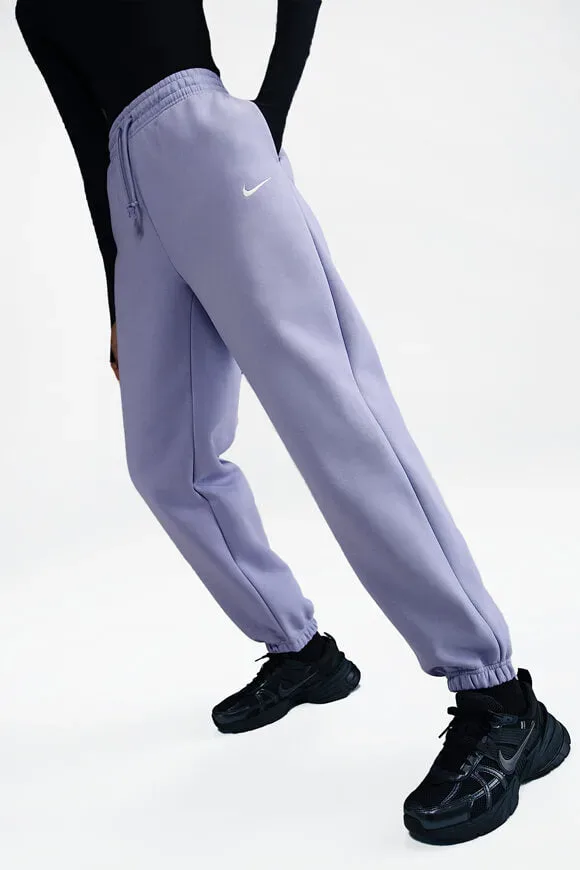 Nike Sportswear Phoenix Fleece Sweathose - Lilac Ice M Damen