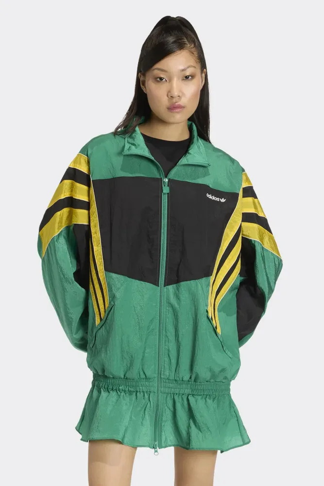 Adidas Originals Santiago Oversize Trainingsjacke - Bold Green XS Damen