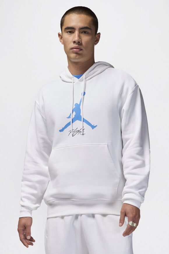 Jordan Kapuzensweatshirt - White M Herren