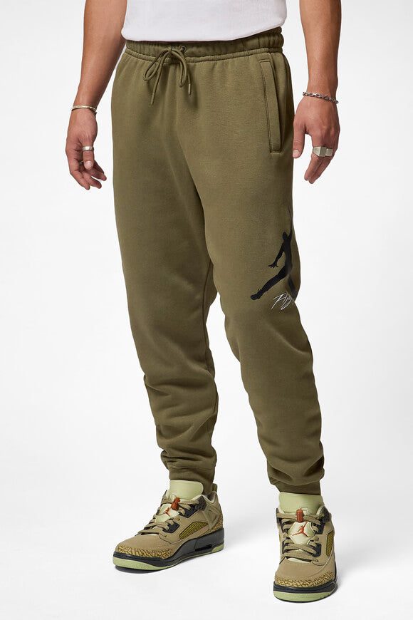 Jordan Baseline Sweathose - Medium Olive L Herren