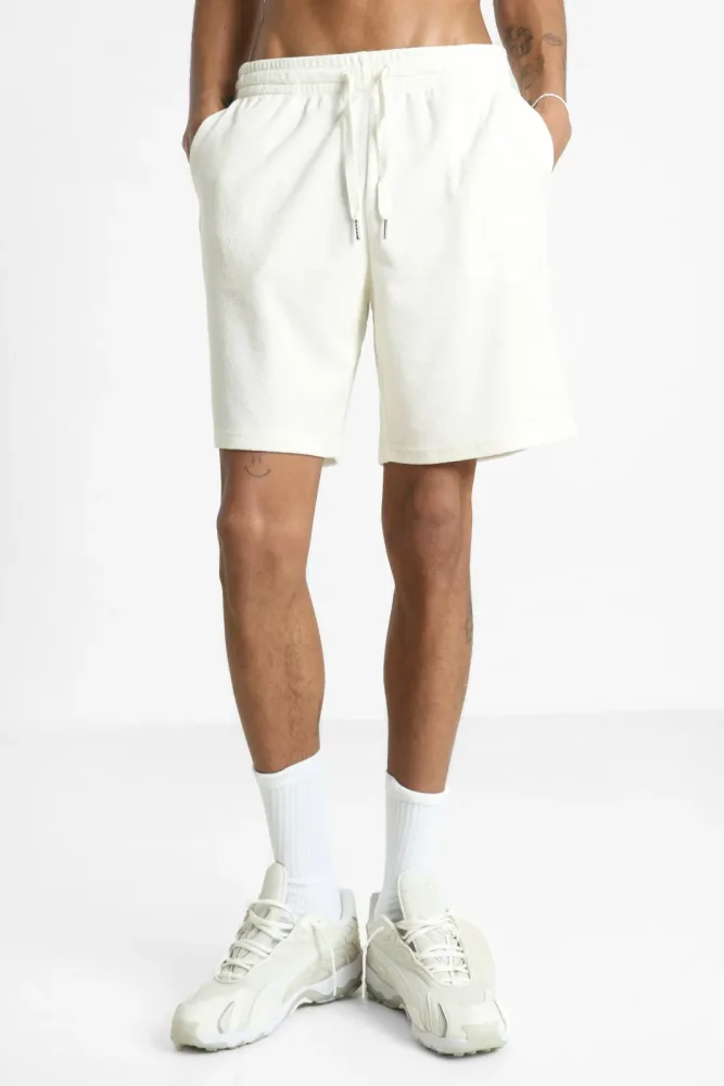 Only & Sons ONSTELLAS Frottee Shorts - Egret L Herren