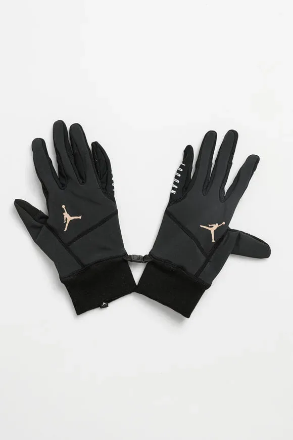 Jordan Touchscreen Handschuhe - Schwarz + Beige S Herren