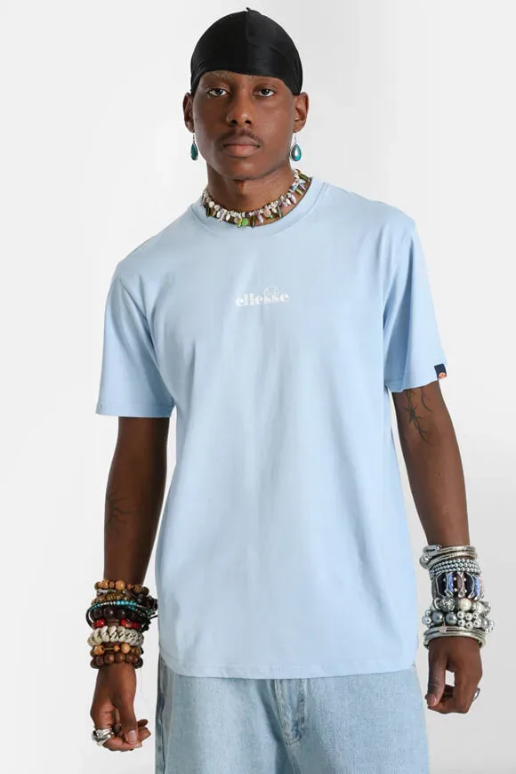 Ellesse Ollio T-Shirt - Light Blue M Herren