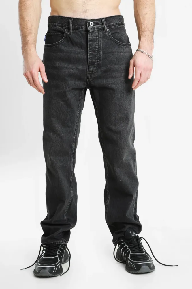 Hugo Blue Jonah Straight Fit Jeans L32 - Charcoal 30 Herren