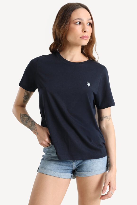 U.S. Polo Assn. T-Shirt - Dunkelblau S Damen