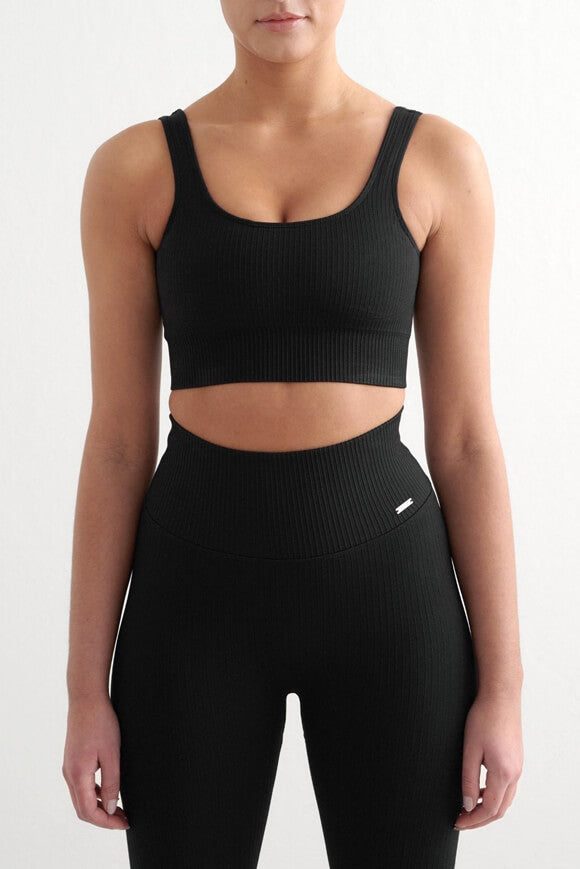 Aimn Seamless Sport-Bralette - Black S Damen