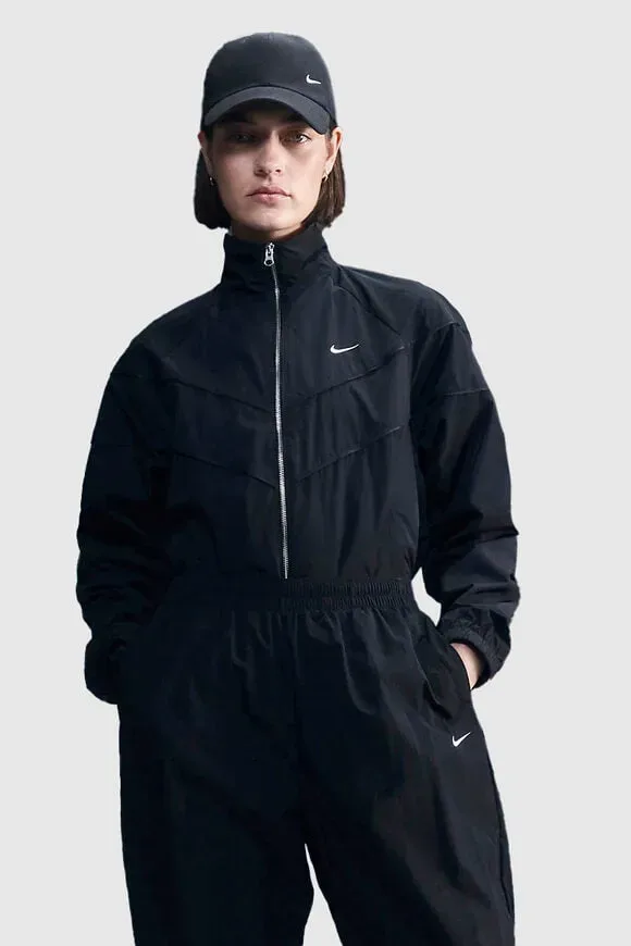 Nike Oversize Windbreaker - Black S Damen