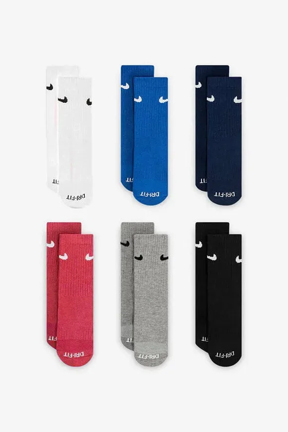 Nike Performance Basics Sechserpack Kids Socken - Multicolor EU23.5-27