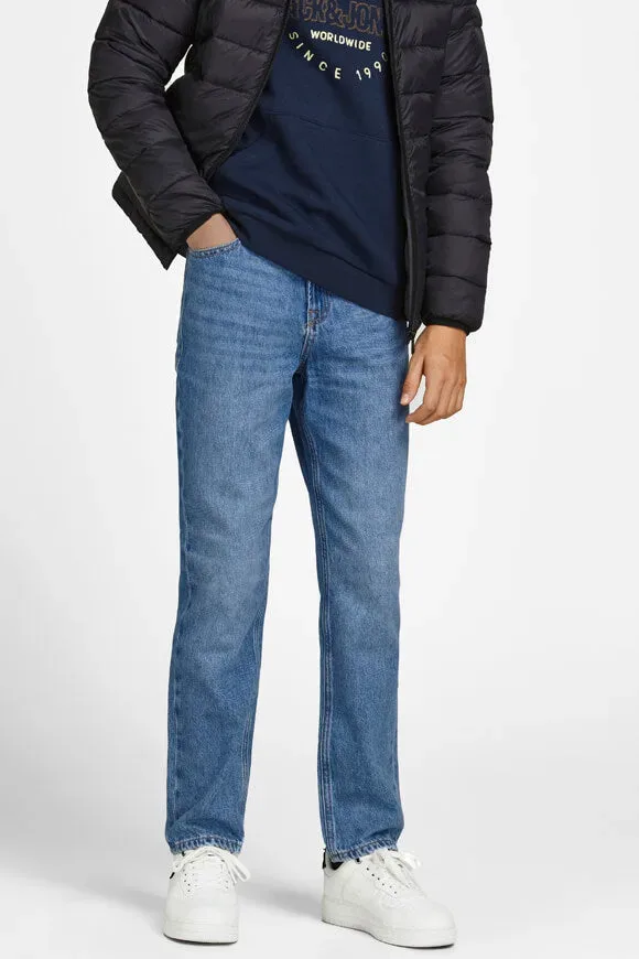 Jack & Jones Junior Clark Regular Fit Jeans - Blue Denim 176 Kids