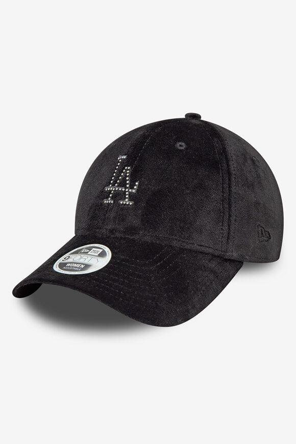 New Era 9Forty Samt Cap / Strapback - Black Einheitsgroesse Damen