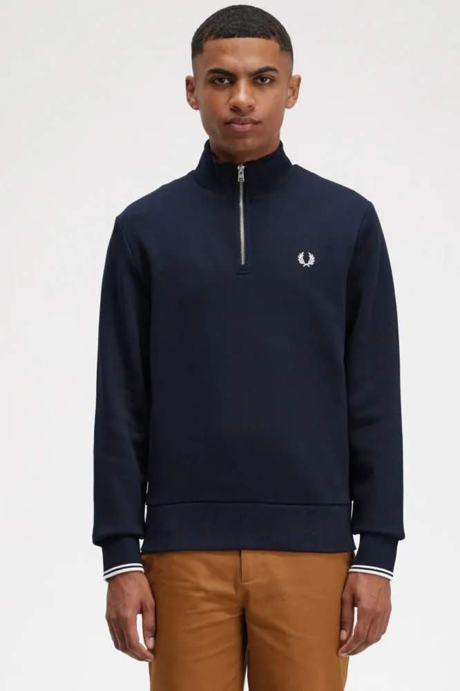 Fred Perry Sweatshirt - Navy XL Herren