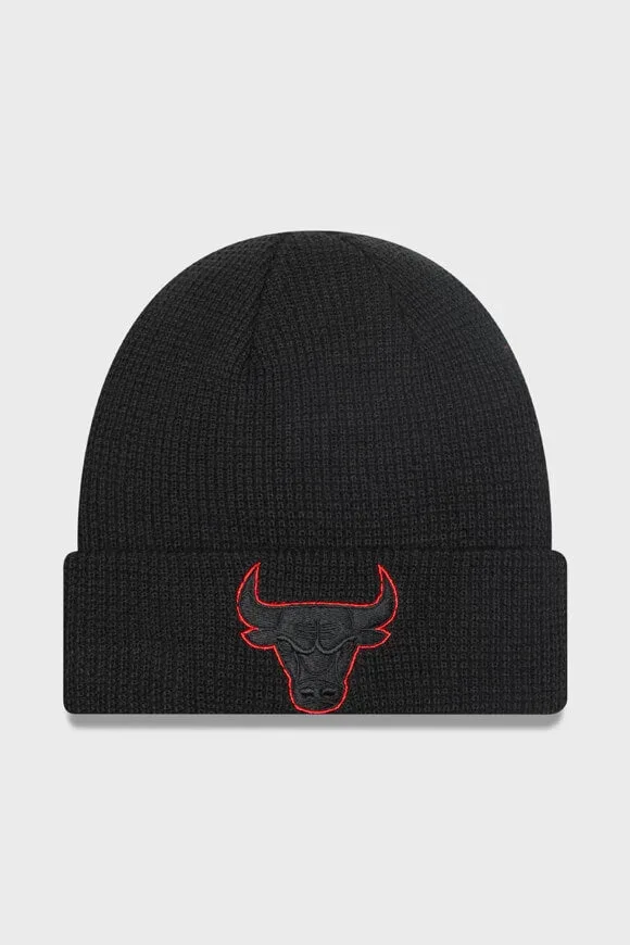 New Era Beanie - Chicago Bulls - Schwarz Einheitsgroesse Herren