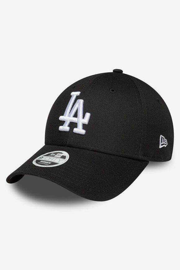 New Era 9Forty Cap / Strapback - Black + White Einheitsgroesse Damen