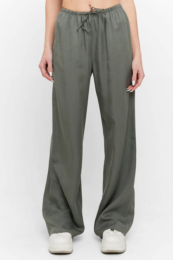 Tally Weijl Wide Leg Hose - Khaki 32 Damen