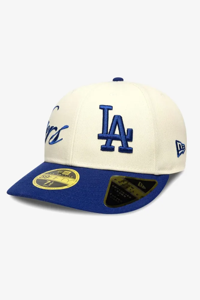 New Era 59Fifty Cap - Light Beige + Royal 7 1/8 Herren