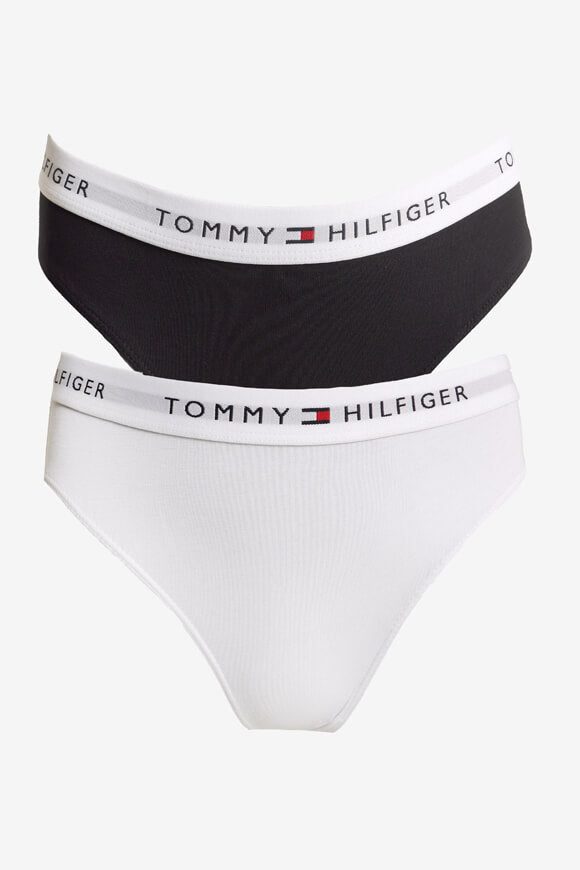 Tommy Hilfiger Kids Doppelpack Slips - Black + White 14-16 Kids