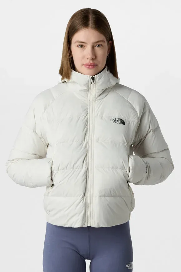 The North Face Hyalite leichte Puffer Daunenjacke - White Dune XS Damen