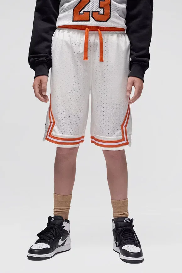 Jordan Diamond Mesh Shorts - Sail M Kids