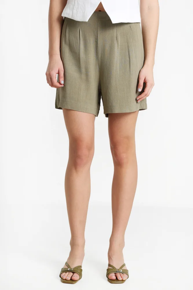 Only ONLSIESTA Leinenshorts - Mermaid XS Damen