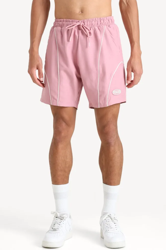 Pegador Badeshorts - Rust Pink M Herren