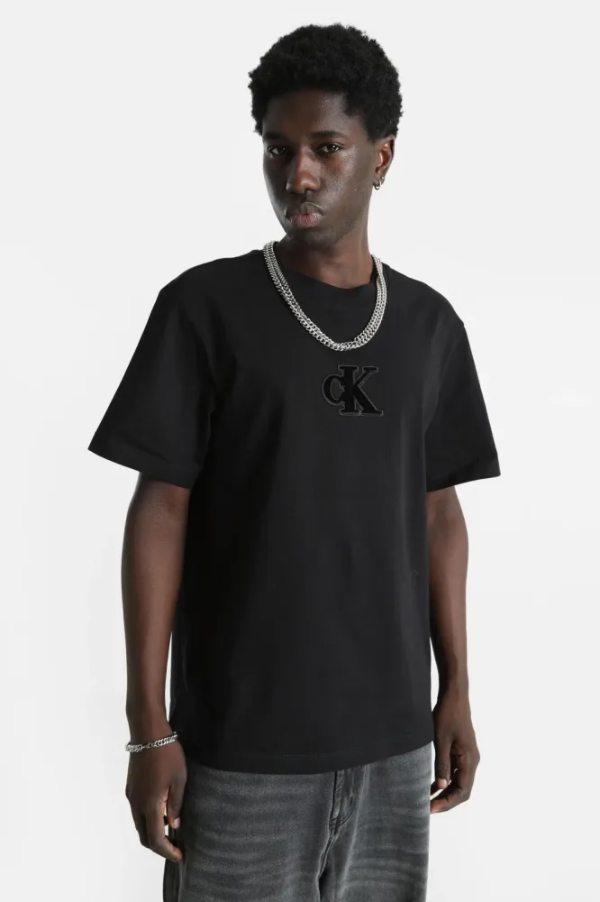 Calvin Klein Jeans T-Shirt - Black M Herren