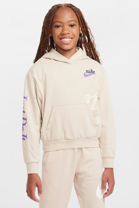 Nike Kids Kapuzensweatshirt - Sanddrift 4y